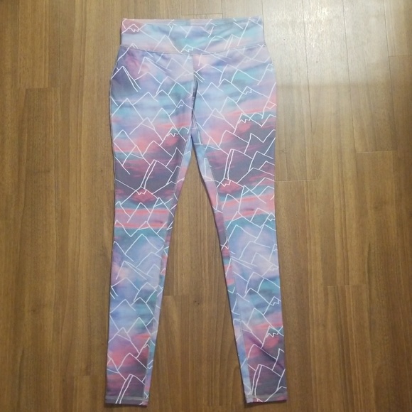 Mossimo Multicolored Strechy Leggings - Picture 1 of 3